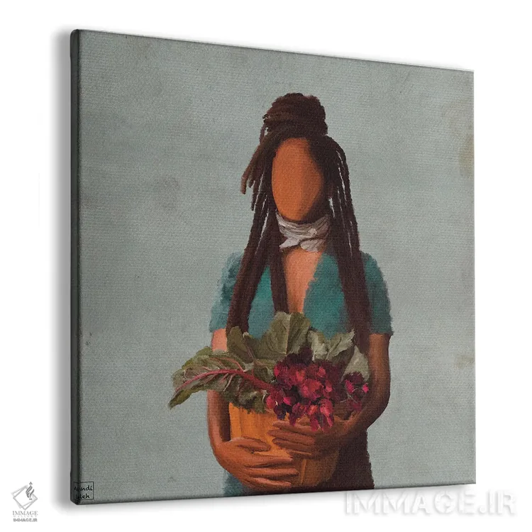 تابلو سرشار از خوبی اثر اندیله - نمای پرسپکتیو محصول