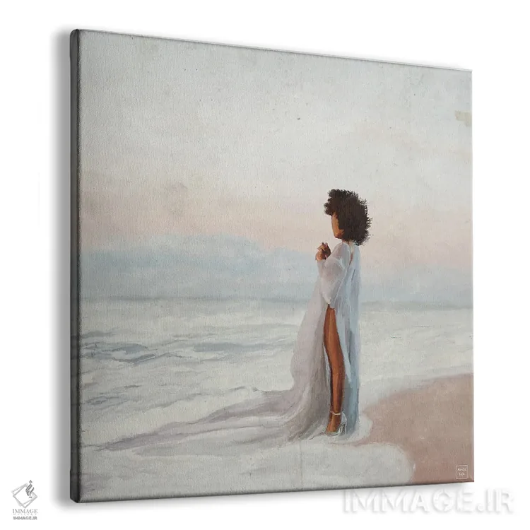 تابلو روح اقیانوس اثر اندیله - نمای پرسپکتیو محصول