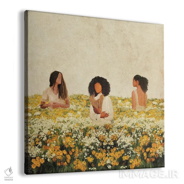 تابلو خواهرانگی اثر اندیله - نمای پرسپکتیو محصول