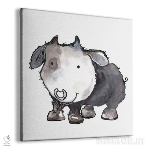 تابلو لبخندهای دوستانه اثر دیانآرت (نام هنری) - نمای پرسپکتیو محصول