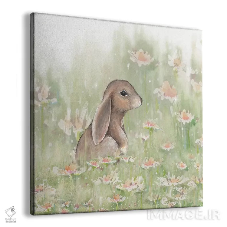 تابلو مهمان مرغزار III اثر دیانآرت (نام هنری) - نمای پرسپکتیو محصول