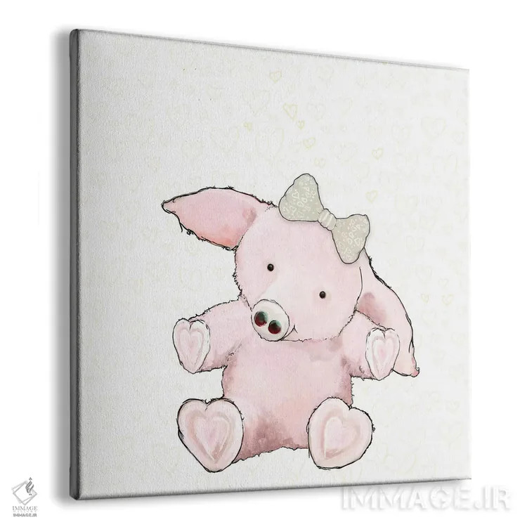 تابلو هر قلب یک آغوش II اثر دیانآرت (نام هنری) - نمای پرسپکتیو محصول