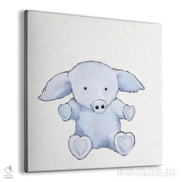 تابلو هر قلب یک آغوش I اثر دیانآرت (نام هنری) - نمای پرسپکتیو محصول