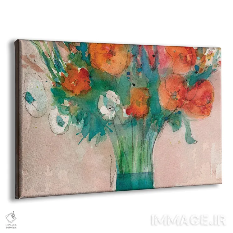 تابلو دستهگل فراوان II اثر ساموئل دیکسون - نمای پرسپکتیو محصول