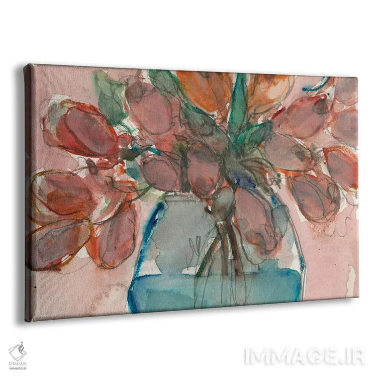 تابلو دستهگل شیک II اثر ساموئل دیکسون - نمای پرسپکتیو محصول