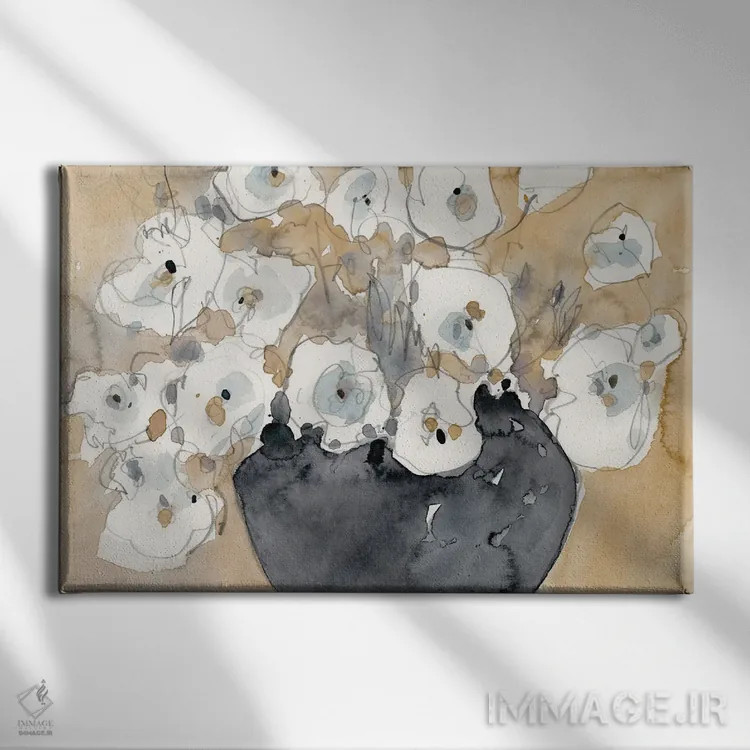 تابلو شکوفه سفید دیگر II اثر ساموئل دیکسون - نمای روبهرو روی دیوار