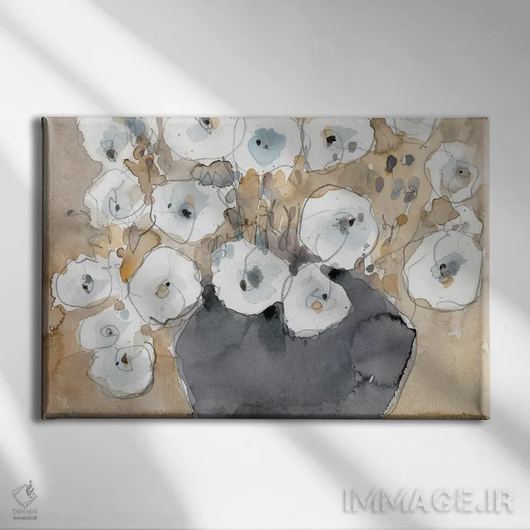 تابلو شکوفه سفید دیگر I اثر ساموئل دیکسون - نمای روبهرو روی دیوار