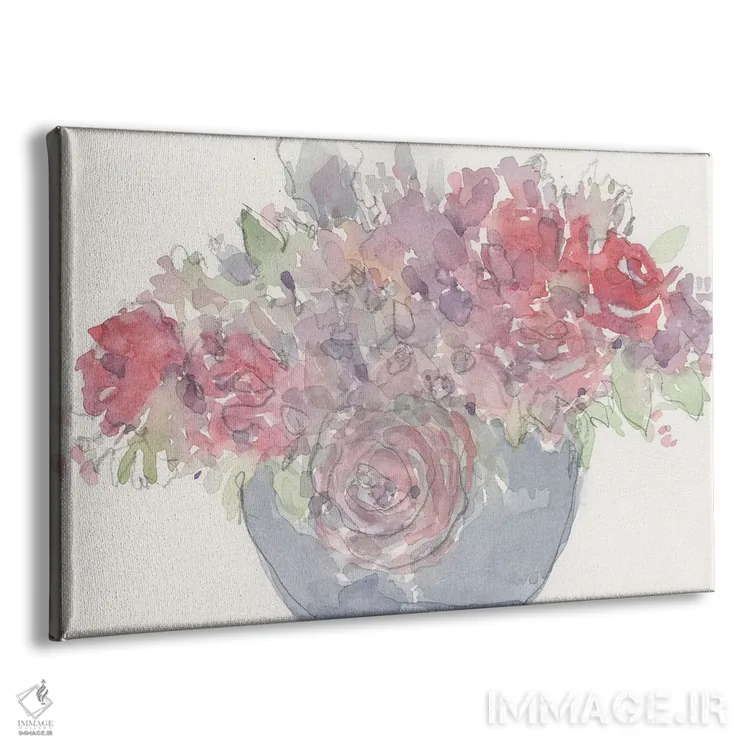 تابلو رویای گلها II اثر ساموئل دیکسون - نمای پرسپکتیو محصول