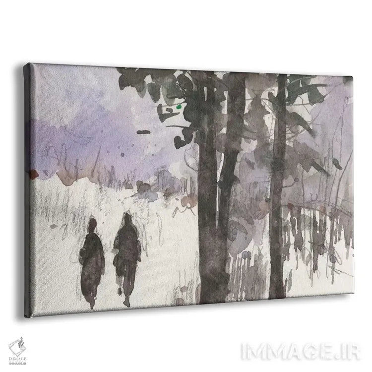 تابلو طرح سرزمین جنگلی I اثر ساموئل دیکسون - نمای پرسپکتیو محصول