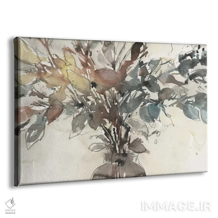 تابلو آرایش خشک گل I اثر ساموئل دیکسون - نمای پرسپکتیو محصول