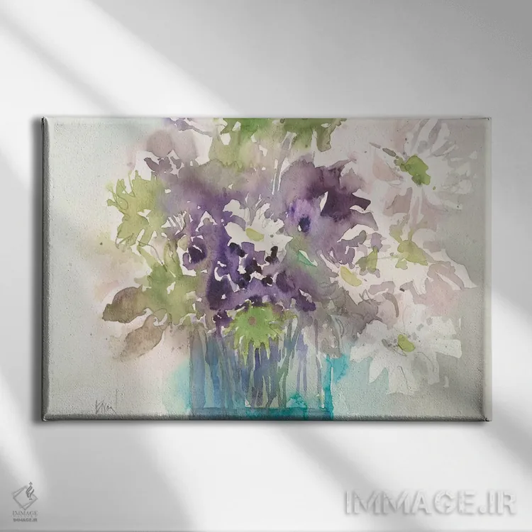 تابلو قطعه مرکزی I اثر ساموئل دیکسون - نمای روبهرو روی دیوار