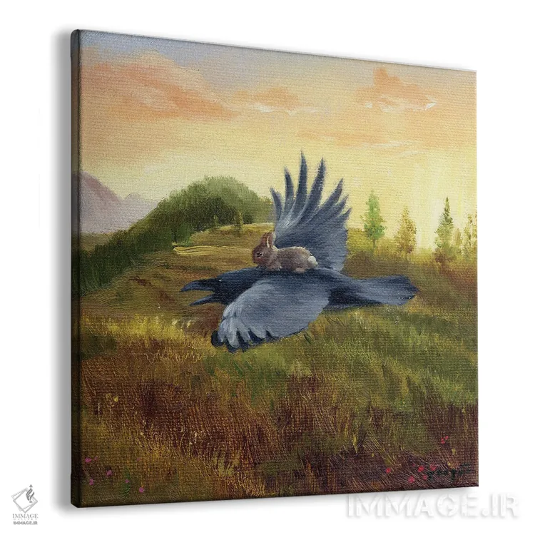 تابلو ایزابل راهی پیدا میکند اثر دیوید جواکین - نمای پرسپکتیو محصول