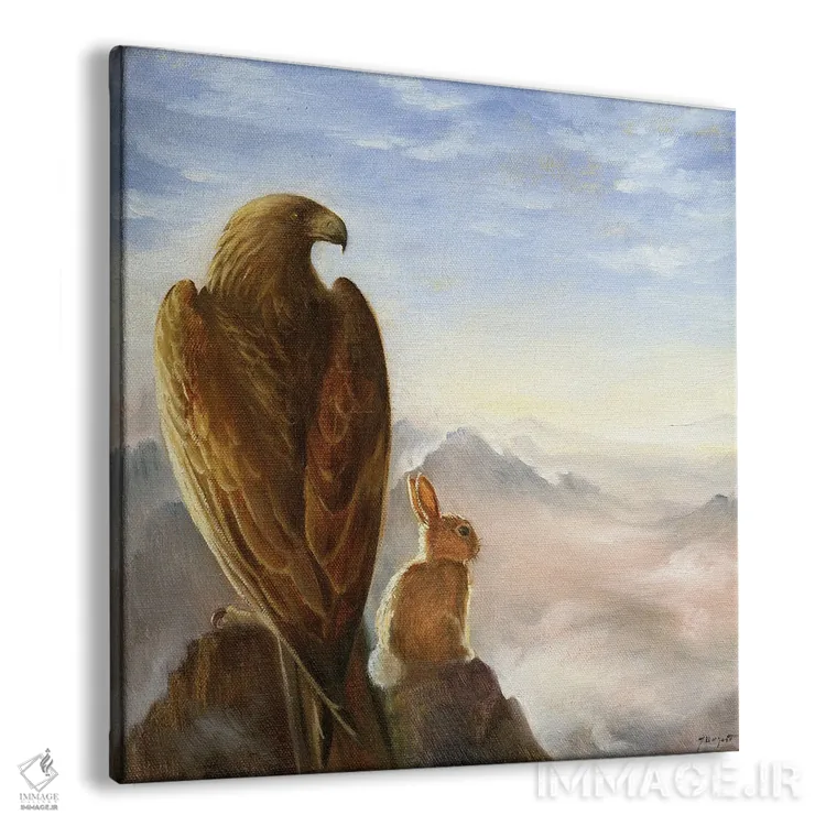 تابلو ایزابل و عقاب اثر دیوید جواکین - نمای پرسپکتیو محصول