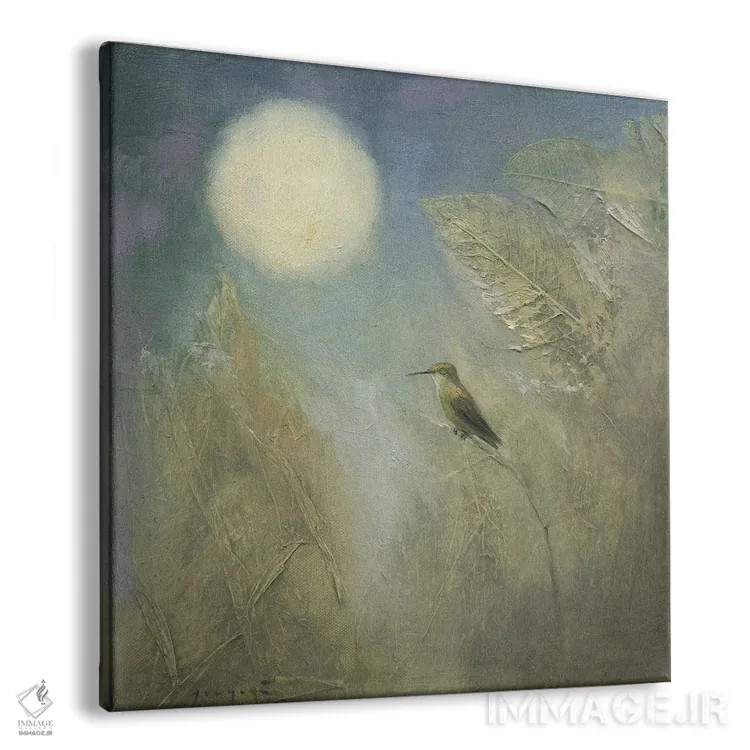 تابلو خواب مرغان مگسخوار اثر دیوید جواکین - نمای پرسپکتیو محصول