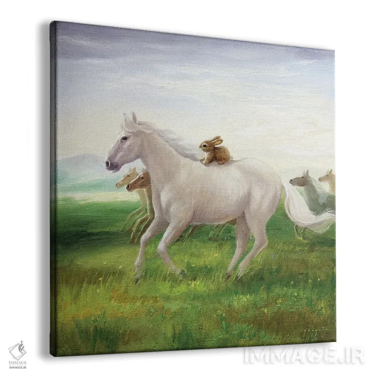 تابلو ایزابل و گله اثر دیوید جواکین - نمای پرسپکتیو محصول