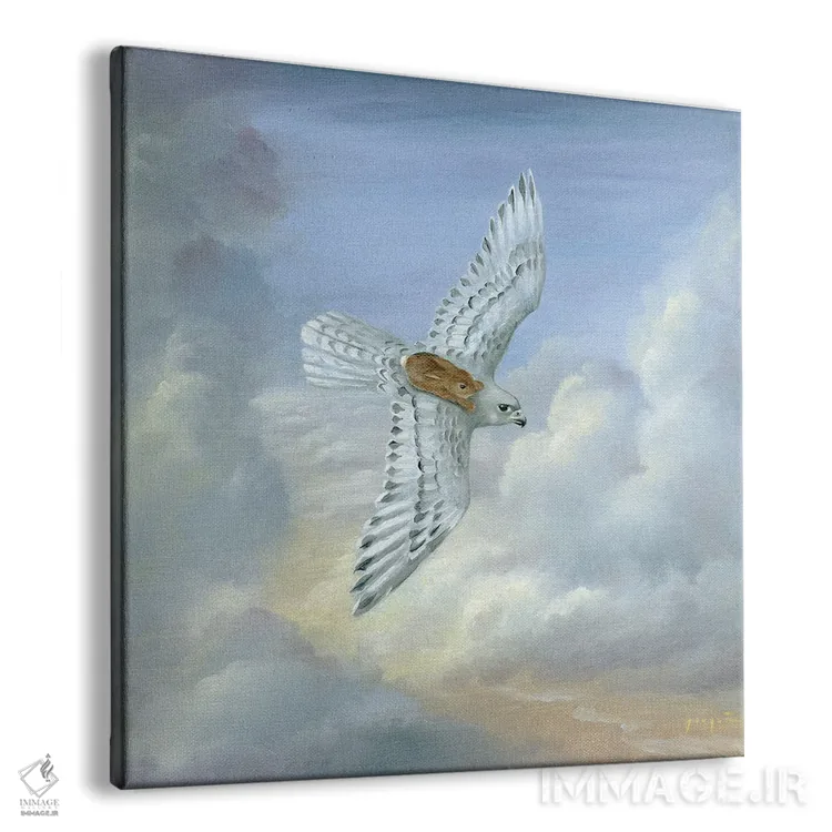 تابلو ایزابل و ابرها اثر دیوید جواکین - نمای پرسپکتیو محصول