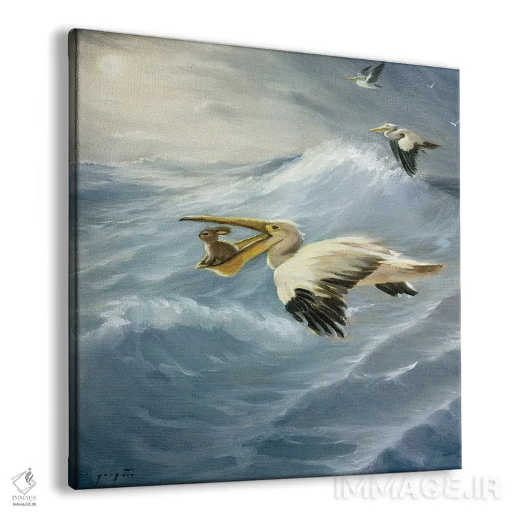 تابلو ایزابل و طوفان اثر دیوید جواکین - نمای پرسپکتیو محصول