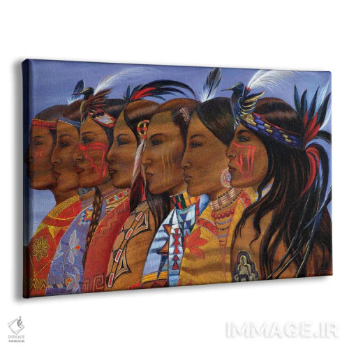 تابلو رقصندگان صبح اثر دیوید جواکین - نمای پرسپکتیو محصول