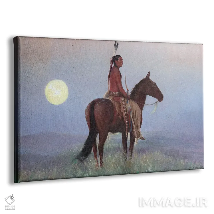 تابلو ماه رسیدن تمشکهای خاردار اثر دیوید جواکین - نمای پرسپکتیو محصول