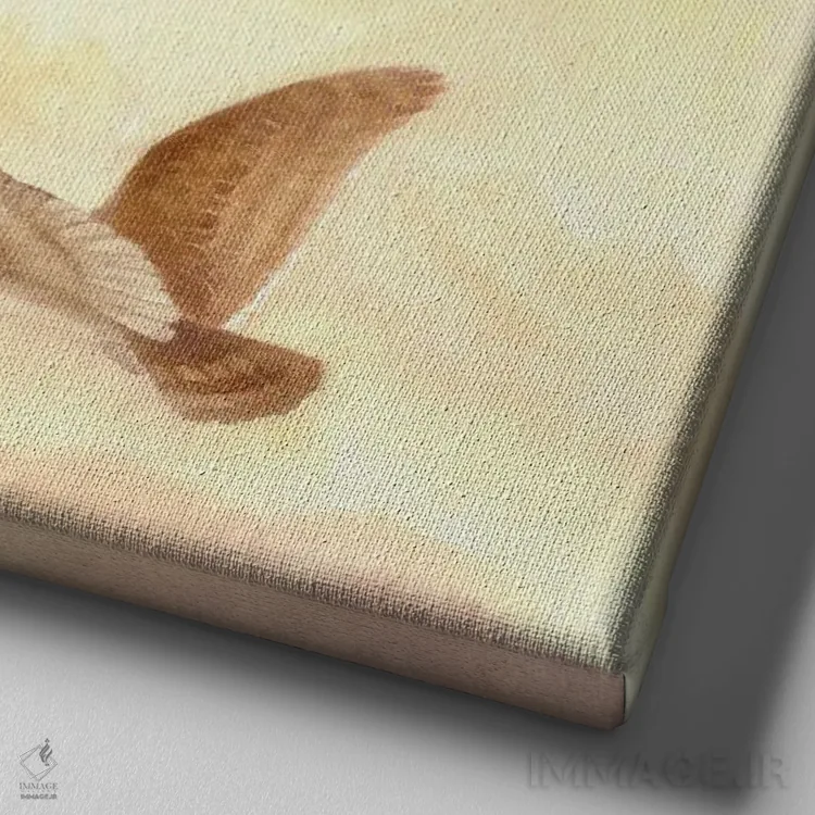 تابلو رویاپردازی اثر دیوید جواکین - نمای نزدیک بافت بوم