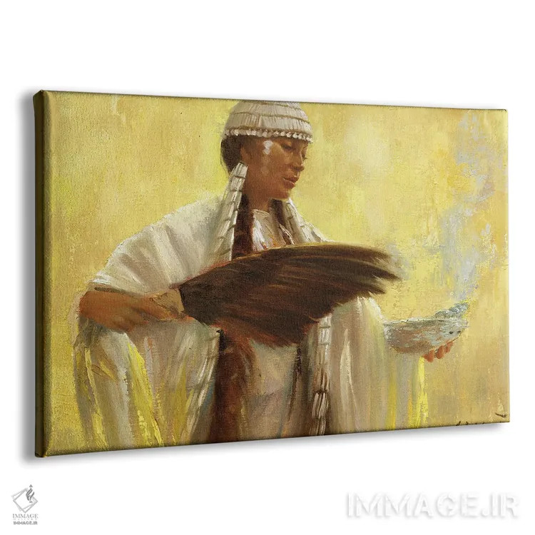 تابلو برکتها اثر دیوید جواکین - نمای پرسپکتیو محصول