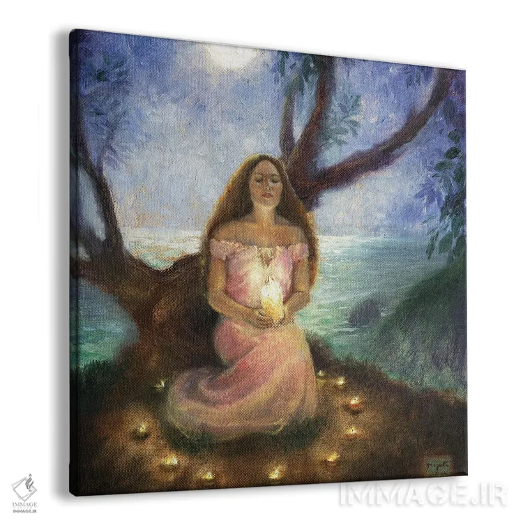 تابلو آناستازیا (نام شخص) اثر دیوید جواکین - نمای پرسپکتیو محصول