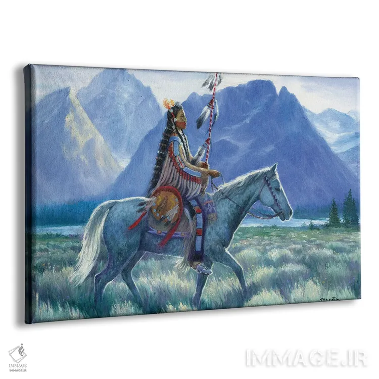 تابلو عبور از میان مریمگلی اثر دیوید جواکین - نمای پرسپکتیو محصول