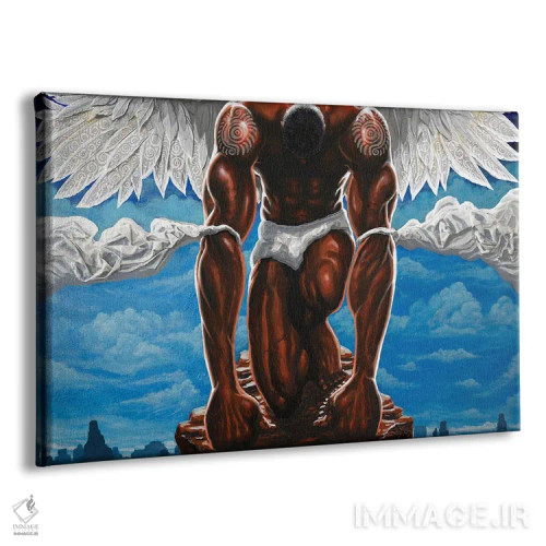 تابلو فرشته نگهبان اثر دیانجی - نمای پرسپکتیو محصول