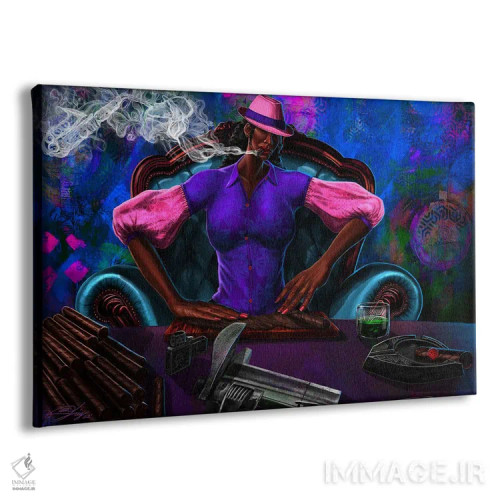 تابلو او در حرکت است (واژه عامیانه) اثر دیانجی - نمای پرسپکتیو محصول