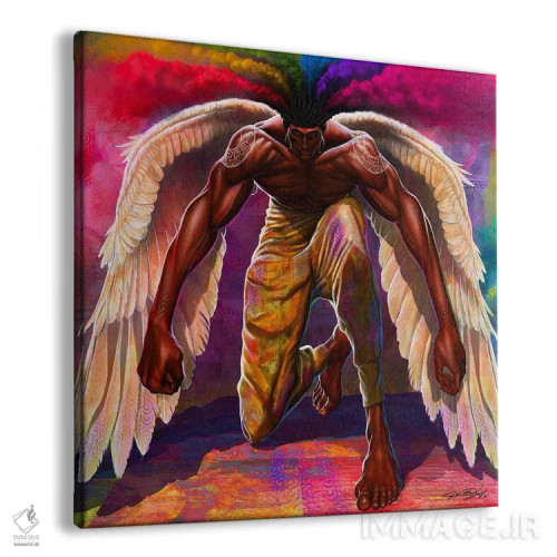 تابلو فرودگاه فرشتگان اثر دیانجی - نمای پرسپکتیو محصول