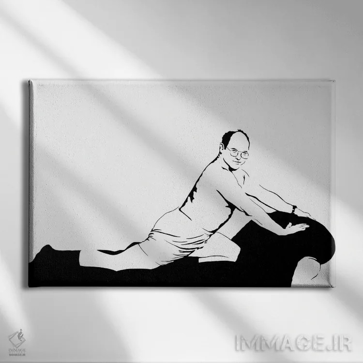 تابلو جرج کاستانزا (شخصیت سریال) اثر دراپکیک آرت (استودیو/هنرمند) - نمای روبهرو روی دیوار