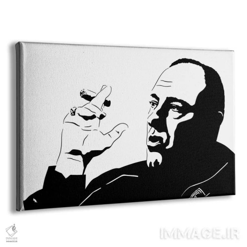 تابلو تونی سوپرانو (شخصیت سریال) اثر دراپکیک آرت (استودیو/هنرمند) - نمای پرسپکتیو محصول