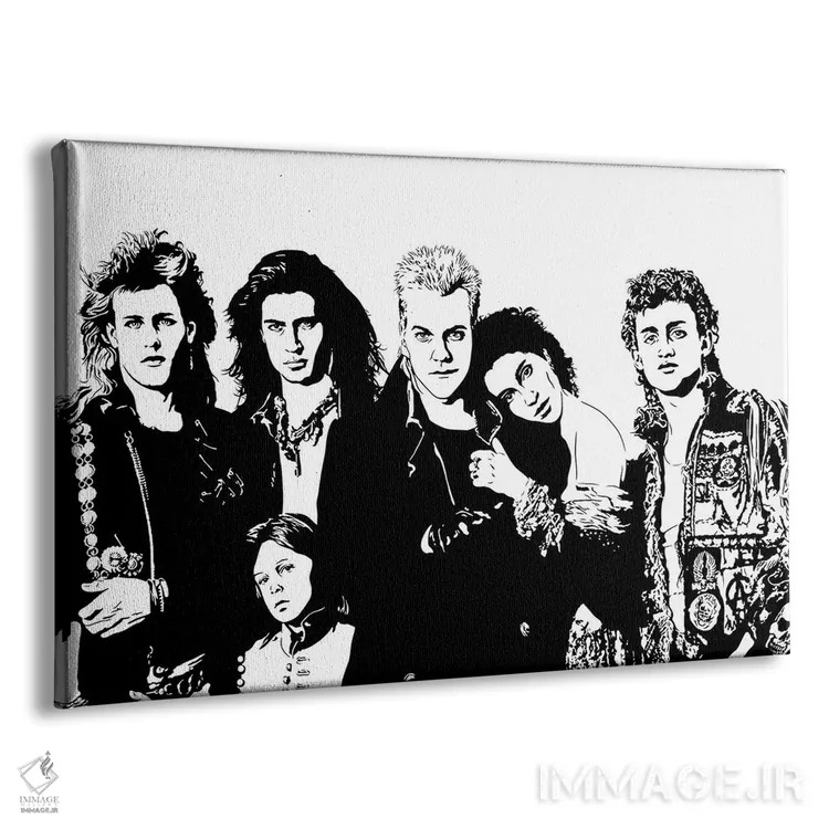 تابلو پسران گمشده (فیلم) اثر دراپکیک آرت (استودیو/هنرمند) - نمای پرسپکتیو محصول