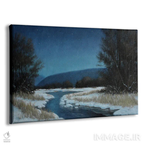 تابلو شکوه نیمهشب اثر درک هانسن - نمای پرسپکتیو محصول