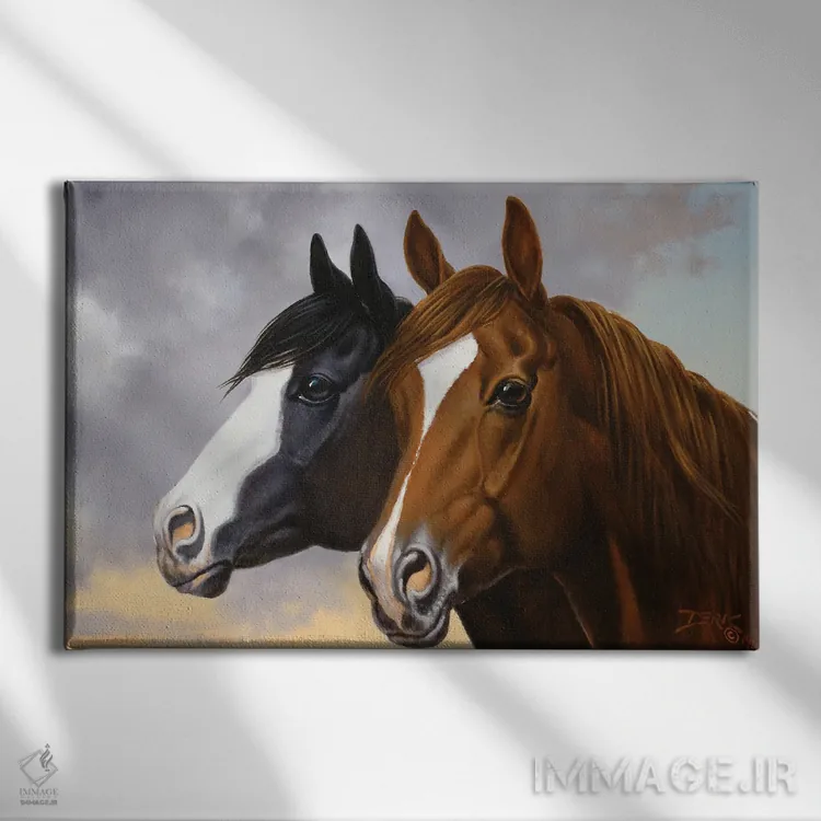 تابلو برادران باد اثر درک هانسن - نمای روبهرو روی دیوار