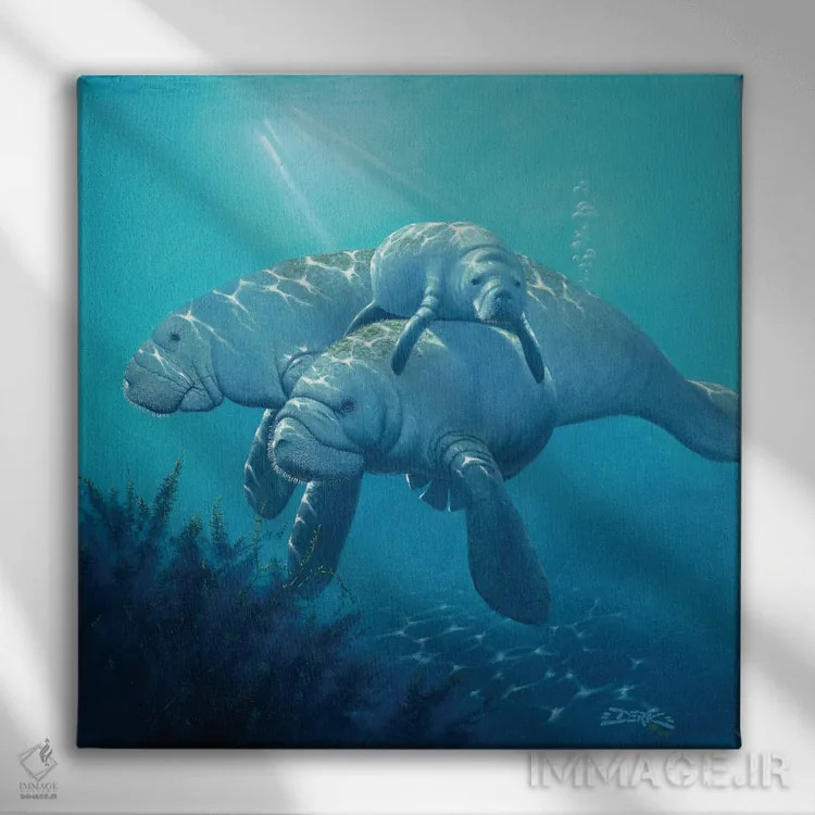 تابلو بازماندگان اثر درک هانسن - نمای روبهرو روی دیوار