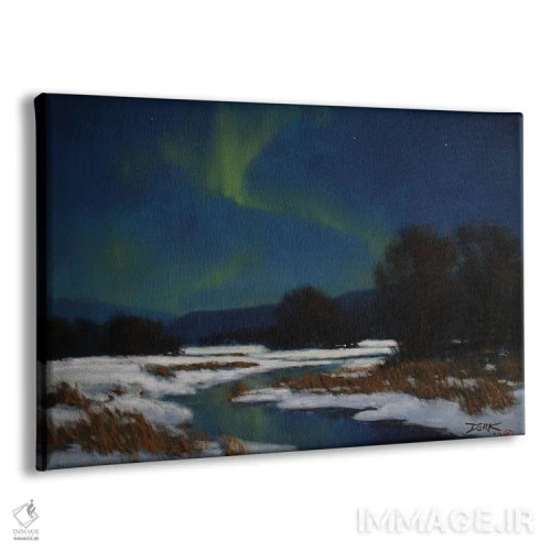 تابلو شبهای زمستانی اثر درک هانسن - نمای پرسپکتیو محصول