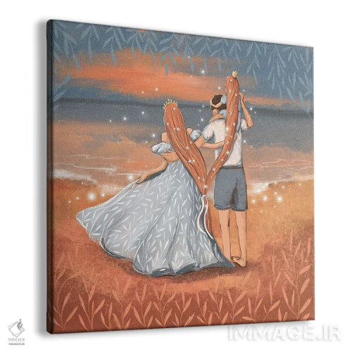 تابلو خانواده شاد اثر داشا کریوکوا - نمای پرسپکتیو محصول