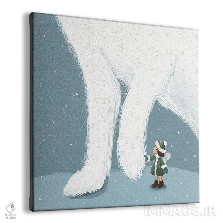 تابلو پری و دوست جدیدش اثر داشا کریوکوا - نمای پرسپکتیو محصول