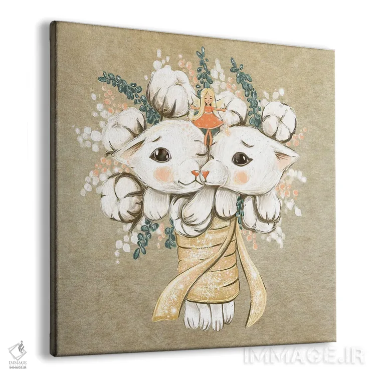 تابلو دستهگل اثر داشا کریوکوا - نمای پرسپکتیو محصول