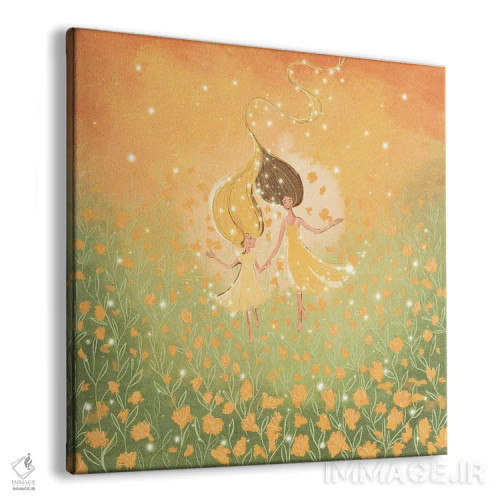 تابلو من و دخترم اثر داشا کریوکوا - نمای پرسپکتیو محصول