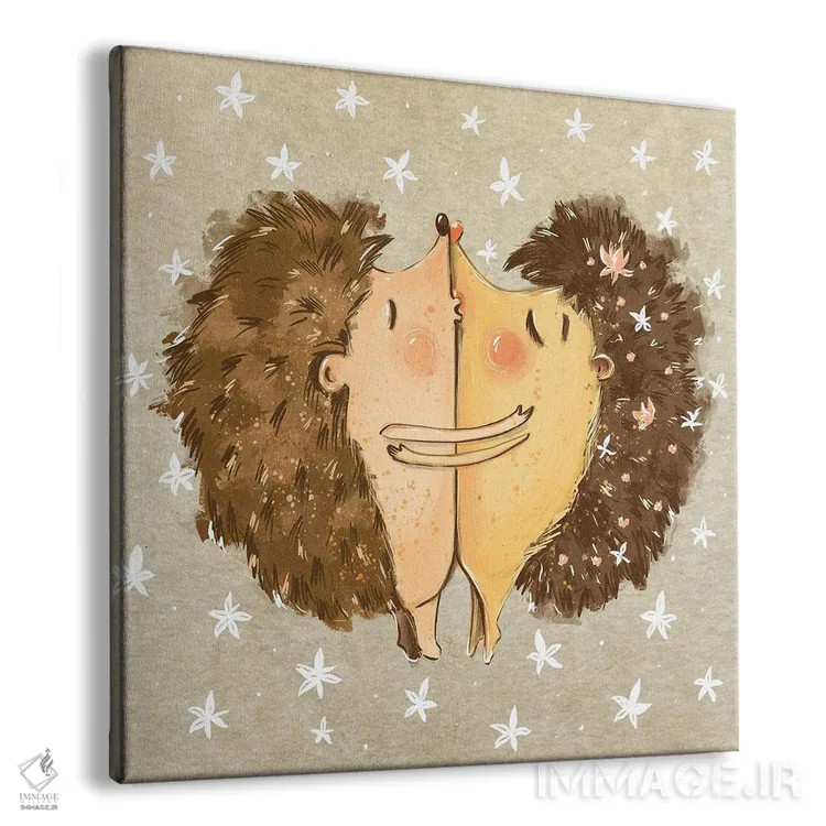 تابلو عشق تیغدار اثر داشا کریوکوا - نمای پرسپکتیو محصول