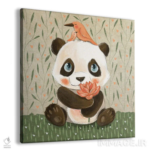 تابلو پاندا (حیوان) اثر داشا کریوکوا - نمای پرسپکتیو محصول
