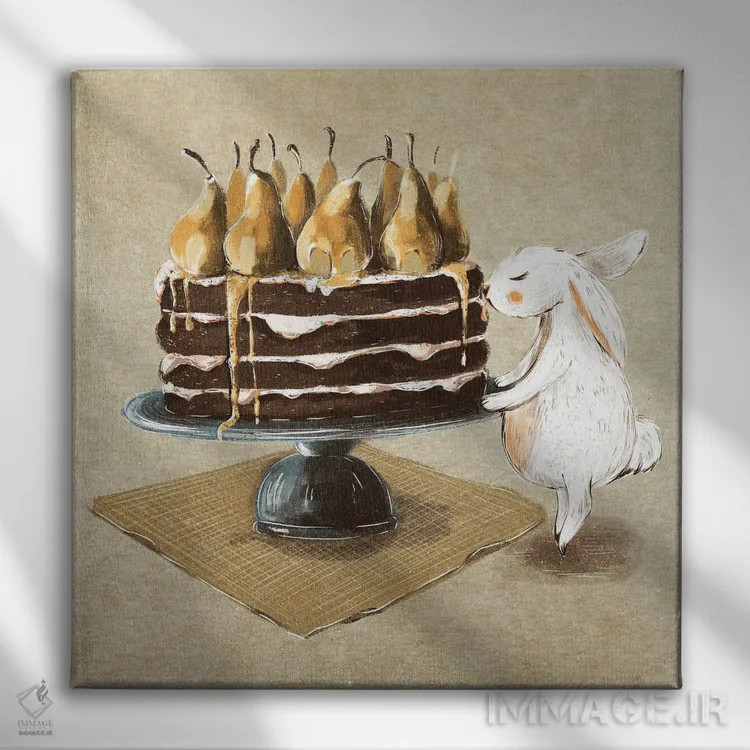 تابلو زندگی شیرین اثر داشا کریوکوا - نمای روبهرو روی دیوار