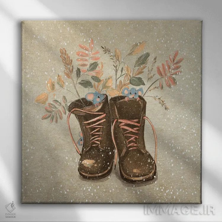 تابلو پاییز اثر داشا کریوکوا - نمای روبهرو روی دیوار