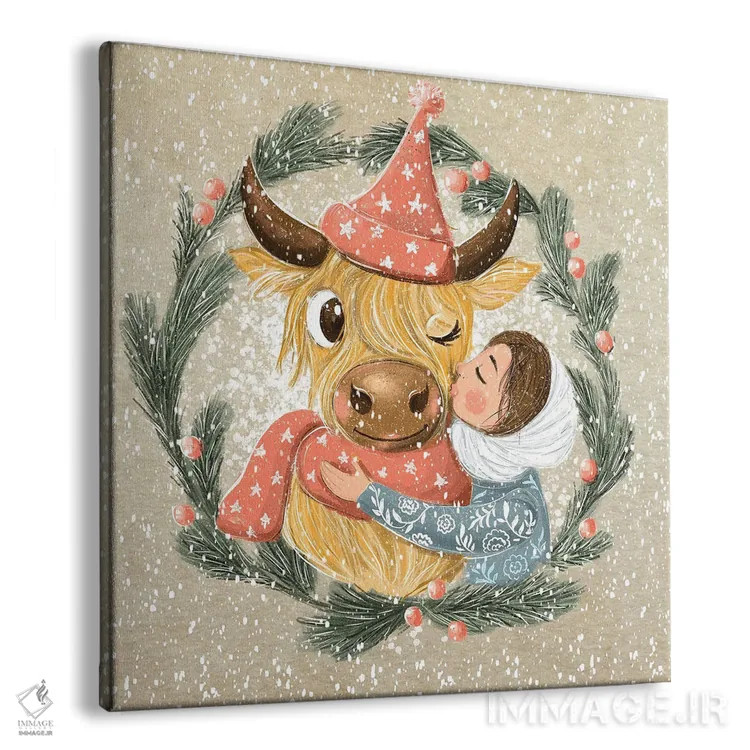 تابلو گاوِ من اثر داشا کریوکوا - نمای پرسپکتیو محصول