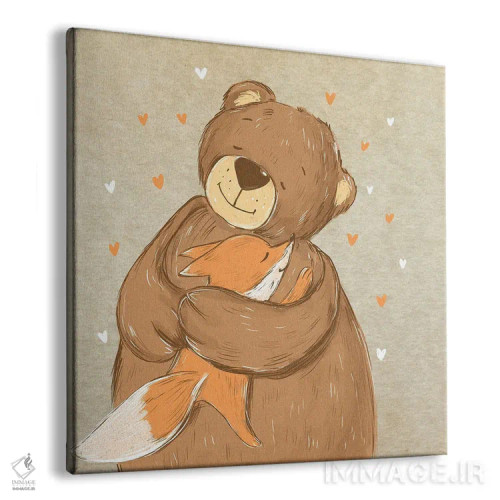 تابلو آغوشهای گرم اثر داشا کریوکوا - نمای پرسپکتیو محصول