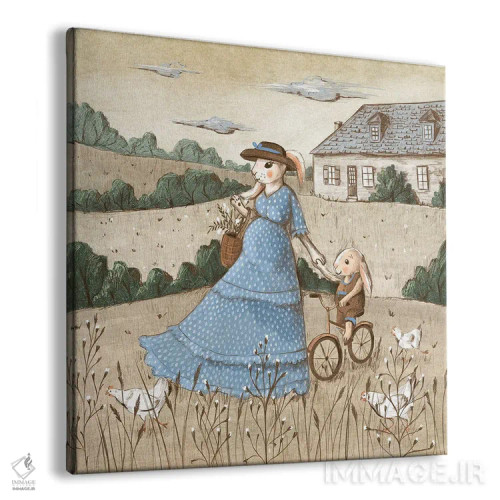 تابلو تابستان در روستا اثر داشا کریوکوا - نمای پرسپکتیو محصول