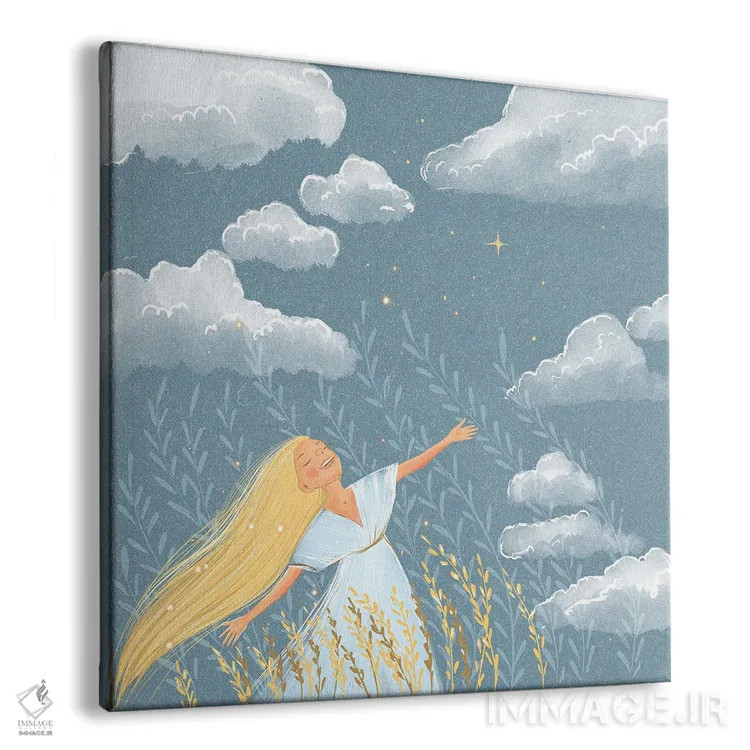 تابلو نسیم آزادی اثر داشا کریوکوا - نمای پرسپکتیو محصول