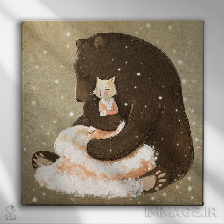 تابلو زیبایی مغرور اثر داشا کریوکوا - نمای روبهرو روی دیوار